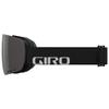 Giro Contour Adult Snow Goggle - Black Wordmark Strap with VIVID Smoke/VIVID Infrared Lenses view 2