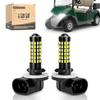 10L0L 881 Golf Cart Headlight Bulb Lights for EZGO Club Car DS Precedent, Super Bright Fog Light Bulbs Golf Cart Light Kit White Must Input 12V- Pack of 2 view 1