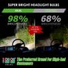10L0L 881 Golf Cart Headlight Bulb Lights for EZGO Club Car DS Precedent, Super Bright Fog Light Bulbs Golf Cart Light Kit White Must Input 12V- Pack of 2 view 2