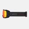 Giro Balance Ski Goggles - Snowboard Goggles for Men & Youth - Black Techline Strap with Vivid Ember Lens view 2