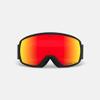 Giro Balance Ski Goggles - Snowboard Goggles for Men & Youth - Black Techline Strap with Vivid Ember Lens view 3
