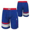 Outerstuff NBA Youth Boys (8-20) Color Block Swim Trunks, Detroit Pistons Small (8) view 1