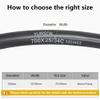 700C Heavy Duty Bike Tubes 700x25C/26C/28C/32C/34C FV48 Presta Valve (25/34-622) 700C Bicycle Inner Tubes Compatible with 700x25C 700x26C 700x27C 700x28C 700x30C 700x32C 700x34C Bike Tire Tubes 2-PCS view 3