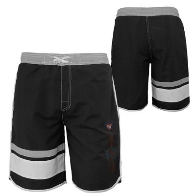 Outerstuff NBA Youth Boys (8-20) Color Block Swim Trunks, Phoenix Suns Large (14-16)