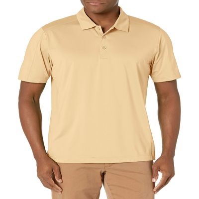 Cutter & Buck mens Men's Polo Shirt, Desert, Medium US