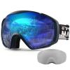 OutdoorMaster Ski Goggles with Cover Snowboard Snow Goggles OTG Anti-Fog for Youth Teenager, A06 Vlt 19.3% view 1