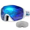OutdoorMaster Ski Goggles with Cover Snowboard Snow Goggles OTG Anti-Fog for Youth Teenager, Vlt 19.31% view 1
