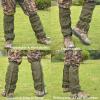 Snake Gaiters for Men Women Adjustable, Snake Proof Boot Gaiters for Hiking, Hunting, Snow, Trail, Snake Bite Protection Waterproof Oxford Leg Gators for Boots and Shoes, Snake Chap Guards view 2