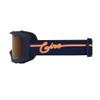 Giro Grade Youth Snow Goggles - Midnight Neon Lights Strap with Amber Rose Lens (2021) view 2