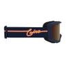 Giro Grade Youth Snow Goggles - Midnight Neon Lights Strap with Amber Rose Lens (2021) view 3