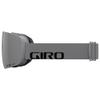 Giro Contour Ski Goggles - Snowboard Goggles for Men & Women - Grey Wordmark Strap with Vivid Onyx/Vivid Infrared Lenses view 2