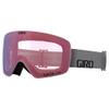 Giro Contour Ski Goggles - Snowboard Goggles for Men & Women - Grey Wordmark Strap with Vivid Onyx/Vivid Infrared Lenses view 3