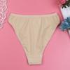 ranrann Kids Girls Ballet Briefs Dancewear Seamless Gymnastic Underpants High Leg Cut Professional Underwear Shorts Nude 3-4 view 4