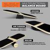 Yes4All Balance Board Sports Trainer, Surf Trainer Board With Adjustable Stoppers, Improve Core Strength and Balance Control, 3in1 Training System view 2