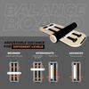 Yes4All Balance Board Sports Trainer, Surf Trainer Board With Adjustable Stoppers, Improve Core Strength and Balance Control, 3in1 Training System view 3