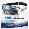 OutdoorMaster Ski Goggles with Cover Snowboard Snow Goggles OTG Anti-Fog for Youth Teenager, A02 Vlt 9.5% view 4