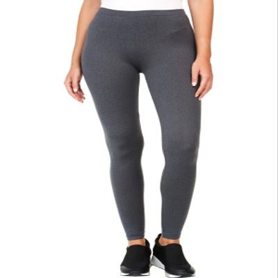 32Degrees Womens Fitness Running Athletic Leggings Gray XL