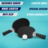Senston Table Tennis Rackets Set, Professional Table Tennis Racket with 3 Balls, Composite Rubber Ping Pong Paddle Set view 3