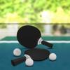 Senston Table Tennis Rackets Set, Professional Table Tennis Racket with 3 Balls, Composite Rubber Ping Pong Paddle Set view 4