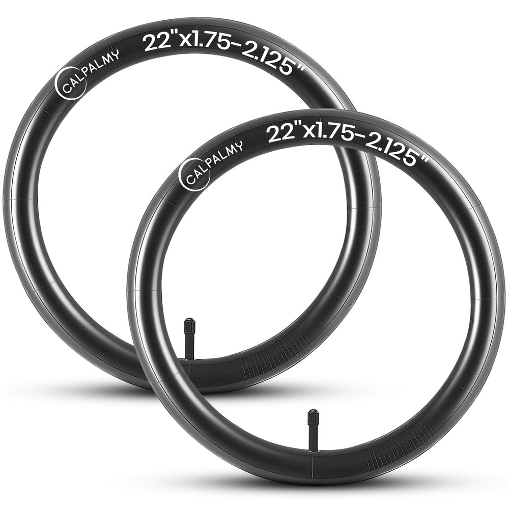 22" x 1.75/1.95/2.125 Bike Replacement Inner Tubes with Schrader Valve 32mm for Road/Mountain Bikes (2 Inner Tubes)