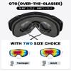 OutdoorMaster Ski Goggles with Cover Snowboard Snow Goggles OTG Anti-Fog for Youth Teenager, Vlt 21.2% view 2