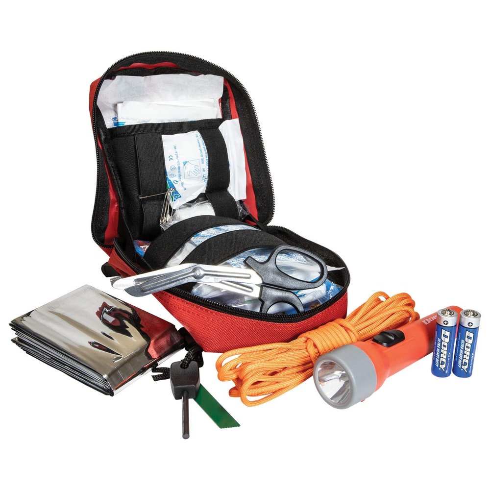 Life+Gear 116 Piece First Aid + Survival Kit in Waterproof Soft Case