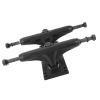 2 Pack 4-8 Inch Black Aluminum Alloy Skateboard Trucks, Longboard Skateboard Trucks Surf Skate Trucks Skateboard Tool view 4