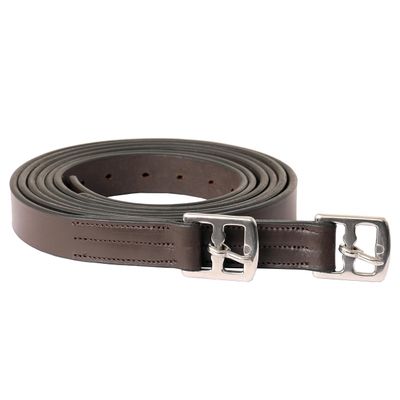 Exion Horse Stirrup Leathers for English Saddle | Non-Stretch Horse Leather Stirrups for Jumping and Dressage Saddles | Sizes - 48" / 54" / 58" / 62 inches