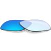 BLAZERBUCK Anti-salt Replacement Lenses for Oakley Eyepatch 2 OO9136/Eyepatch 1 - Clear Blue Photochromic view 1