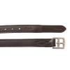 ExionPro Exion FlexiStrong Stirrup Leathers for English Saddle | Ultra-Soft Premium Cow Calfskin with Nylon Core | 1 Wide Stirrup Leathers for Daily Use | Sizes 48 / 54 / 58 / 62 | Black, Brown view 2