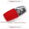 Qin Bicycle Accessories, LED Taillights, Fender Taillights, Retro Bicycle Taillights, Led Bike Rear Light Mount On The Fender Bicycle Tail Light Lamp Accessories view 3