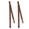 ExionPro Exion FlexiStrong Stirrup Leathers for English Saddle | Ultra-Soft Premium Cow Calfskin with Nylon Core | 1 Wide Stirrup Leathers for Daily Use | Sizes 48 / 54 / 58 / 62 | Black, Brown view 3