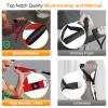 BOB AND BRAD Resistance Bands Set, Stackable Up to 125 lbs Workout Bands with Handles, Door Anchor & Ankle Straps - Exercise Bands for Strength Training, Home Gym Fitness, Physical Therapy & Yoga view 4