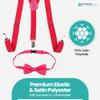 Kids Bow Tie Suspender Sets, Elasticated Clip on Braces for Childrens, 25mm Wide view 4