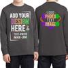 Custom T Shirt for Boys Girls Youth Add Your Text Photo Image 2 Sided Personalized Long Sleeve T-Shirt view 2