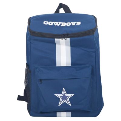 FOCO Dallas Cowboys Cooler Backpack Portable Soft Sided Ice Chest Insulated Bag Holds 36 Cans - Football Gear Show Your Team Spirit with Officially Licensed Fan Gear