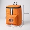 FOCO Cincinnati Bengals Cooler Backpack  Portable Soft Sided Ice Chest  Insulated Bag Holds 36 Cans - Football Gear  Show Your Team Spirit with Officially Licensed Fan Gear view 2