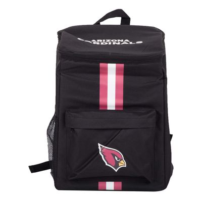 FOCO Arizona Cardinals Cooler Backpack Portable Soft Sided Ice Chest Insulated Bag Holds 36 Cans - Football Gear Show Your Team Spirit with Officially Licensed Fan Gear