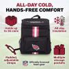 FOCO Arizona Cardinals Cooler Backpack  Portable Soft Sided Ice Chest  Insulated Bag Holds 36 Cans - Football Gear  Show Your Team Spirit with Officially Licensed Fan Gear view 3