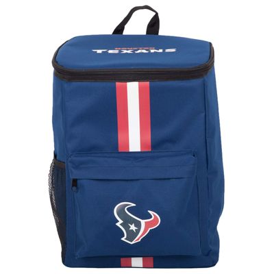 FOCO Houston Texans Cooler Backpack Portable Soft Sided Ice Chest Insulated Bag Holds 36 Cans - Football Gear Show Your Team Spirit with Officially Licensed Fan Gear