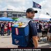 FOCO Houston Texans Cooler Backpack  Portable Soft Sided Ice Chest  Insulated Bag Holds 36 Cans - Football Gear  Show Your Team Spirit with Officially Licensed Fan Gear view 3