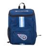 FOCO Tennessee Titans Cooler Backpack  Portable Soft Sided Ice Chest  Insulated Bag Holds 36 Cans - Football Gear  Show Your Team Spirit with Officially Licensed Fan Gear view 1