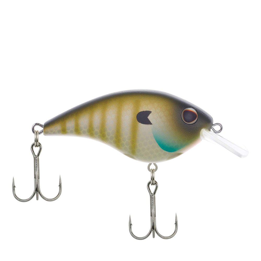 Berkley Frittside Fishing Lure, MF Bluegill, 5 Junior (1/4 oz), 2in | 5cm Crankbaits, Classic Flat Side Profile Mimics Variety of Species and Creates Flash, Equipped with Sharp Fusion19 Hook