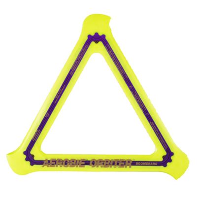 Aerobie Orbirter High Performance Boomerang, Outdoor Flying Disc, Returning Boomerang, Flying Ring for Kids Parties and Backyard Games, Teen Boys Gift Ideas, Kids Toys for Ages 5 & Up, Yellow, 11.5