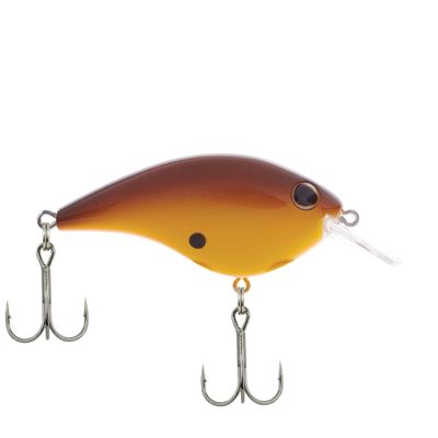 Berkley Frittside Fishing Lure, Spicy Mustard, 5 Junior (1/4 oz), 2in 5cm Crankbaits, Classic Flat Side Profile Mimics Variety of Species and Creates Flash, Equipped with Sharp Fusion19 Hook