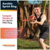Aerobie Sprint Ring Outdoor Flying Disc, 10 Inches, Yellow view 3