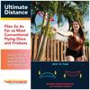 Aerobie Sprint Ring Outdoor Flying Disc, 10 Inches, Orange view 4