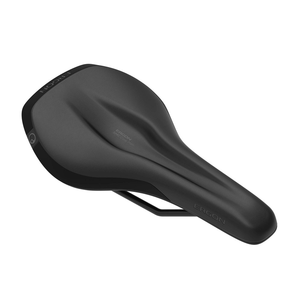 Ergon Unisex_Adult Selle SMC Core Homme Bicycle Handle, Black/Grey, M/L