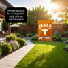 College Flags & Banners Co. Texas Hookem Horns Garden Banner and Flag Stand Pole Holder Set view 3