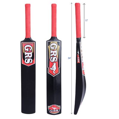GRS Cric_01 Stunner Bigger Edge Full Size Hard PVC and Plastic Cricket Bat (2.5-Inch)